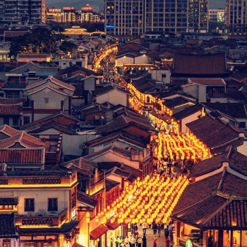 漳州土楼东山岛旅游4天3晚明清古街风动石南门湾沙滩田螺坑云水谣