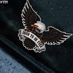 Eagle Spreads Its Wings Car Sticker, Hood Decoration, Car Sticker, Scratch-Resistant, Waterproof, Large Area Car Body Sticker