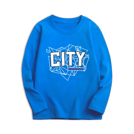 
2025 new boy spring and autumn base shirt children's long-sleeved top thin boy T-shirt pure cotton medium-large children's clothing