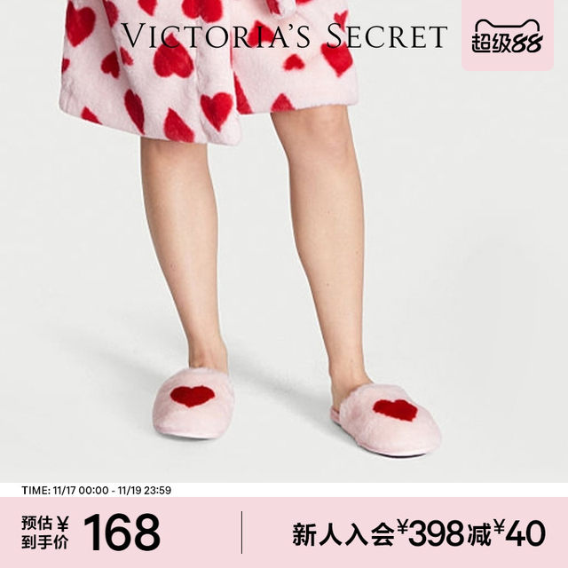 Direct drop of 168 Victoria's Secret Warm and Comfort Packed Toe Artificial Fur Home Fur Slippers for Women