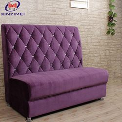 Factory direct sales hotel banquet imitation wood dining chairs, metal velvet covered cloth chairs, Western restaurant cafe leisure chairs