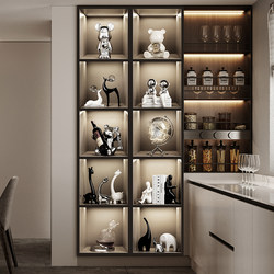 Wine Cabinet Decorations, Light Luxury High-End Living Room 2025 New Model Tv Cabinet Display Cabinet, High-End Home Decoration