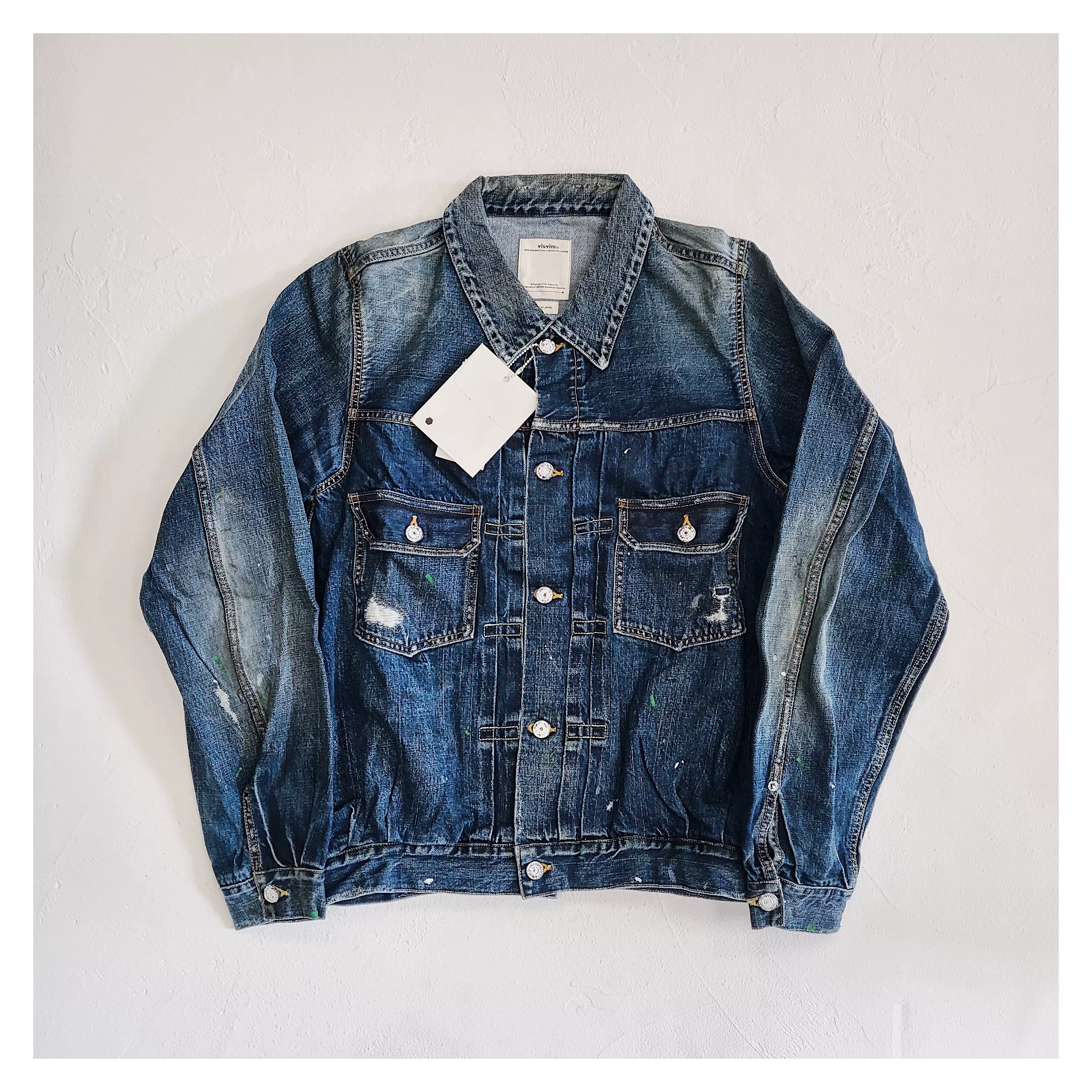 visvim SS 101 jaket jumbo-