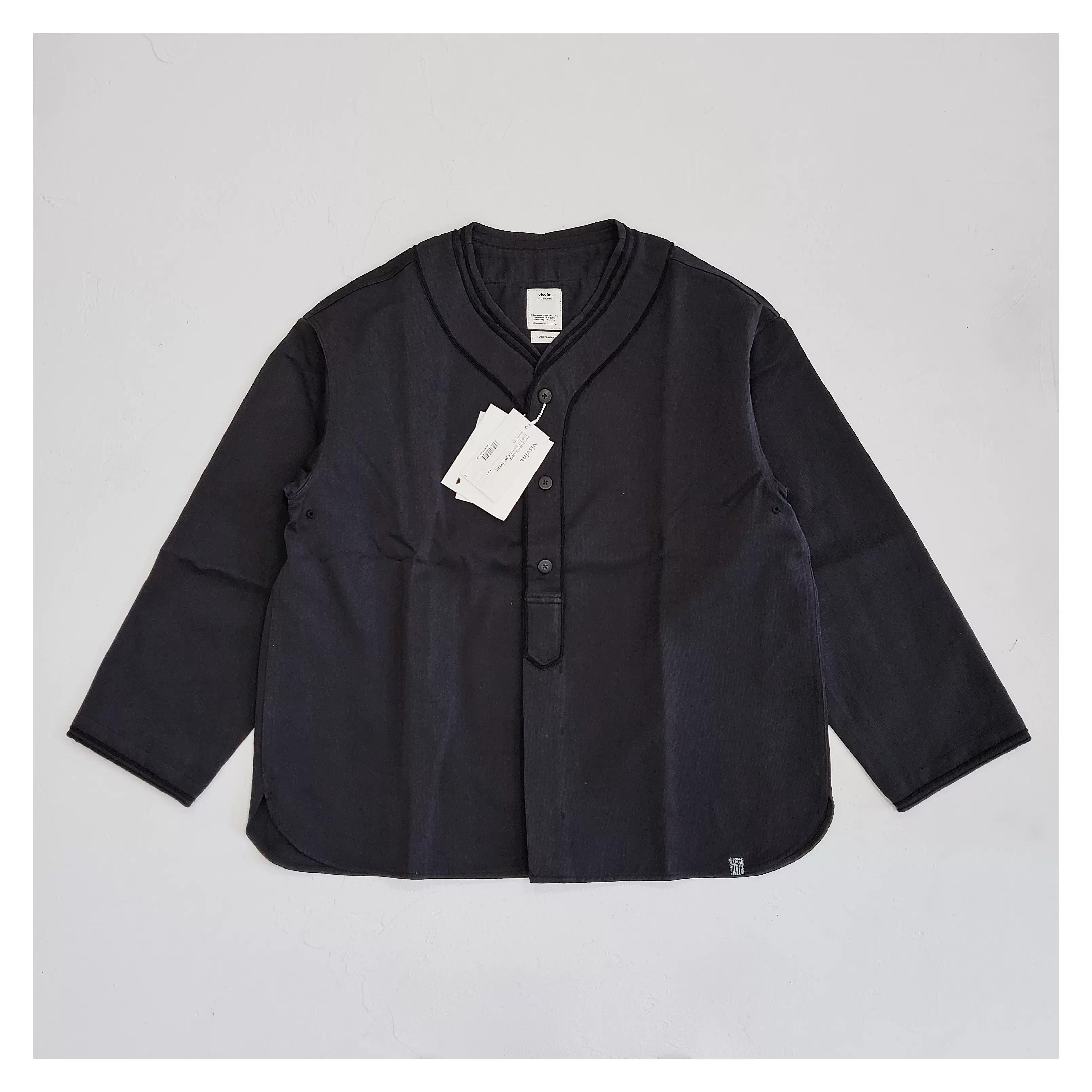 现货VISVIM 22SS DUGOUT SHIRT L/S (W/L PIQUE) 棒球衬衫-Taobao