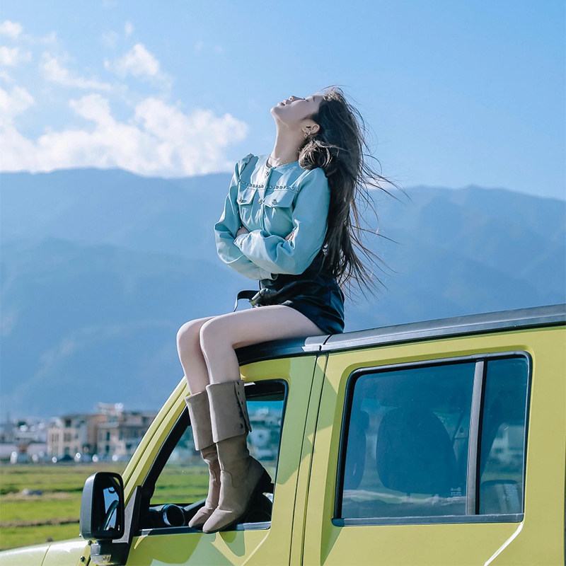 云南大理双廊洱海吉普敞篷车环海旅拍一日游2-4人纯玩小团旅游