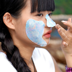 
NuJune anti-UV isolation face protection patch surfing and diving facial sun protection patch waterproof and sweatproof protects the skin