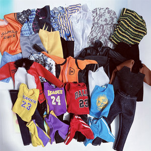 
30 cm male doll clothes [3 pieces or 2 pieces] outfit change leather camouflage clothes funny mouse dry dress up