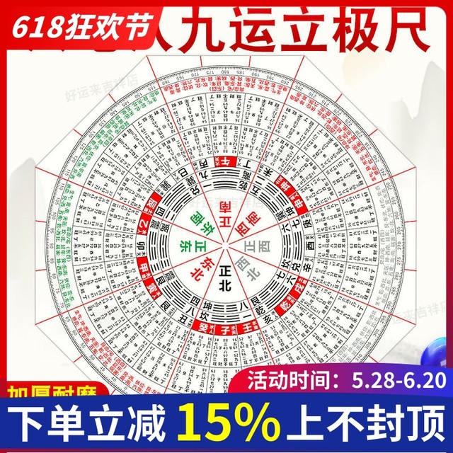 High-definition eight-house eight-nine movement pole ruler high ...