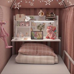 College Dormitory Bed Table, Bunk Bed Desk, Suspended Table, Dormitory Essential, Folding Table, Lazy Computer Desk