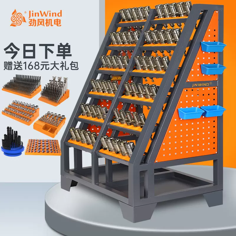 重型工具车汽修三层移动工作台加厚多功能物料周转车架维修零件车-Taobao