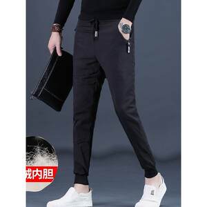 
Hong Kong down pants men's winter outerwear 2024 new cotton pants Northeastern thickened warm trousers leggings sports pants