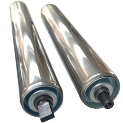 Stainless Steel Roller Unpowered Roller 25/32/38/50/60 Conveyor Belt Assembly Line Roller Conveyor Belt Roller