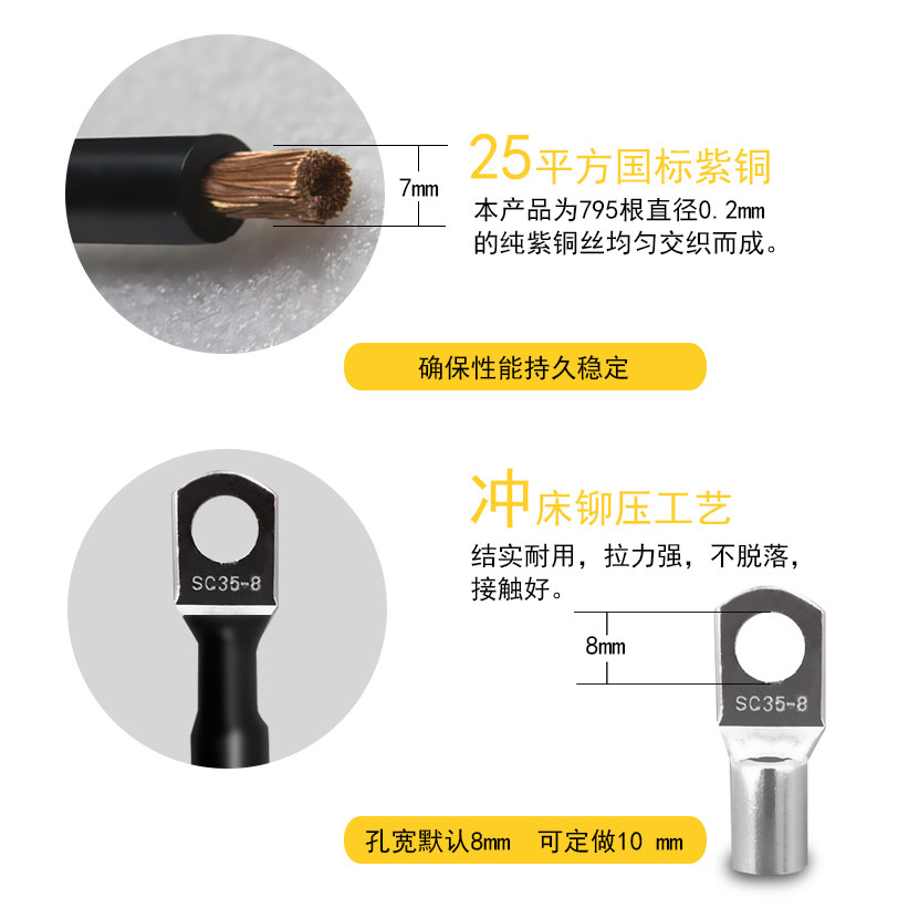 Car Battery Negative Ground Wire Inverter Positive and Negative ...