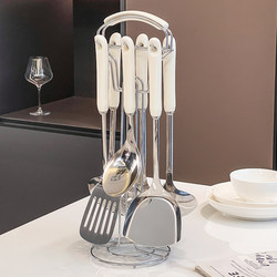 Light Luxury Kitchen Utensils Set for Home Use, Including Spoons and Spatulas, Complete Set of Cooking Utensils, Including Spatulas, Spoons, and Soup Ladles