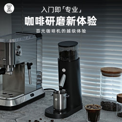 Zhenhang Electric Coffee Grinder, Anti-Splash Powder Household Espresso Hand-Brew Grinder, Coffee Machine