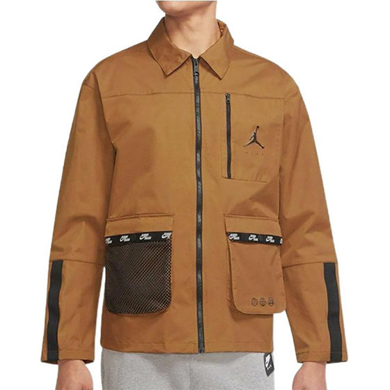 
Nike Nike Men JORDAN Casual Fashion Sports Work Jacket Lapel Jacket DJ0243-241