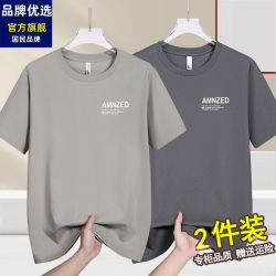 Brand-Preferred New Heavyweight Short-Sleeve T-Shirt for Men, 2026 New Summer Pure Cotton American-Style Trendy Loose Top