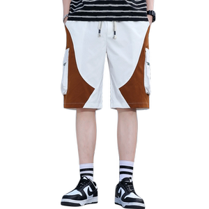 Summer shorts, men's thin workplaces, pants pants casual loose outside wearing big pants tide brand all -match men's pants
