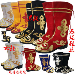 Minority Adults And Children, Men And Women, Mongolian Shoes, Tibetan Boots, Xinjiang Qiang Men And Women, Dragon Dancing And Drumming Boots