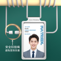 Aluminum Alloy Name Badge Id Card Holder Suitable for Huawei Work Badge Mobile Phone Store Position Employee Sales Consultant Store Manager Shopping Guide Work Badge Metal Factory Badge Work Badge Card Holder Tag Lanyard