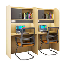 Study Room Desk Partition Table and Chairs Immersive Shared Study Desk Closed Single-Person Desk College Student Desk