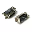 Ổ cắm SCSI 26Pin đế nữ uốn cong 90 độ Tấm cắm MDR26 vỏ hợp kim kẽm Đầu nối động cơ servo SCSI Jack cắm - Đầu nối