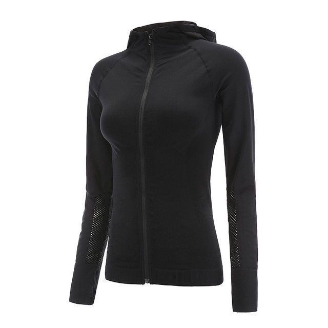 Drses Women's Lightweight Tops Long Sleeved Zip Up Athletic Jacket Stand Collar Windproof Sun Protection Workout Outdoor Jacket