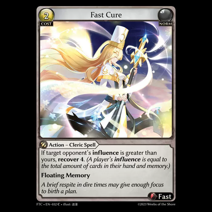 烟花卡牌] Grand Archive FTC Fast Cure