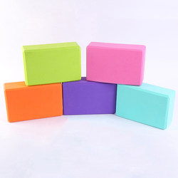 Yoga Bricks, Second-Class Eva High-Density Non-Slip Bricks for Beginners, Leg Press, Adult and Children's Dance Practice Bricks, Game Bricks