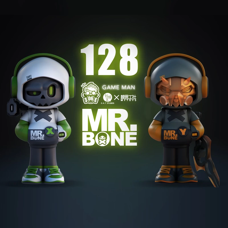 MR.BONE骨头先生第三弹3代盲盒公仔潮玩具礼物潮流