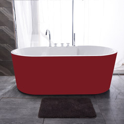 Acrylic Double-Layer Insulated Household Integrated Trendy Small-Sized Extra-Large Freestanding Adult Bathtub