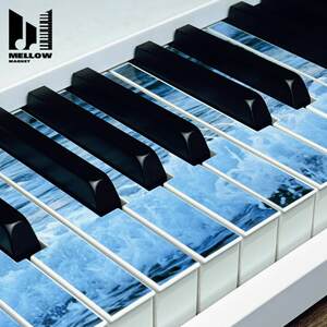 Midi keyboard sticker synthesizer electric piano electronic piano arrangement music production mix recording without leaving glue rap