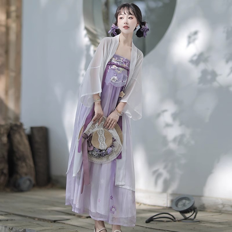 LIUXIA  HANFU     ߱ Ÿ    ĿƮ    Ÿ 巹  -