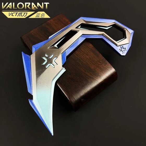 
Valorant fearless contract vct claw alloy model knife peripheral weapons cool artifact props champion toys