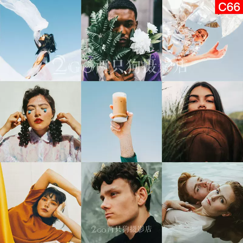 柯达Kodak Portra 800 复古胶片ACR人像调色日系PS滤镜LR预