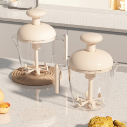 Manual press egg beater large capacity home cooking egg mixer cake making tool kitchen god