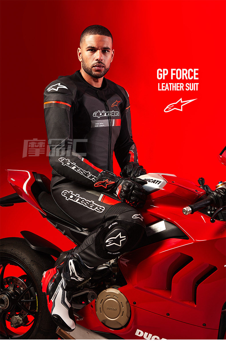 A star alpinestars ワンピース レザー プロフェッショナル トラック 機関車 ライディング スーツ - バッファロー レザー  レーシング スーツ gp force