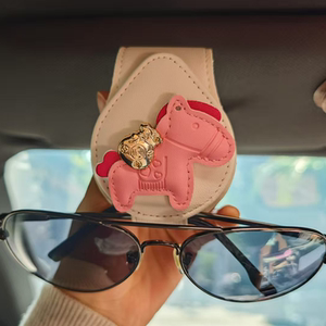 
Car glasses clip multi-function car sun visor storage clip glasses frame cute interior sunglasses sunglasses clip