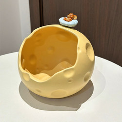 Cheese-Shaped Key Holder for Entryway, Storage Rack, Entryway Decoration, Shoe Cabinet Storage, Decorative Items, Home Essentials