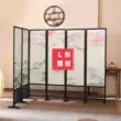 tấm ngăn vách Trung Quốc bằng gỗ nguyên khối có thể gập lại màn hình chính di động vách ngăn phòng khách phòng ngủ nghiên cứu khách sạn khách sạn văn phòng hiện đại làm vách ngăn chia phòng vách ngăn cầu thang cnc 