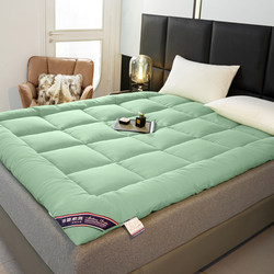 2025 New Hotel Feather Velvet Mattress Student Dormitory Single Bed Mattress Ultra-Thick Tatami Mat That Does Not Collapse