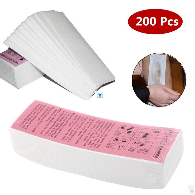 100pcs Removal Nonwoven Body Cloth Hair Remove Wax Paper Rolls