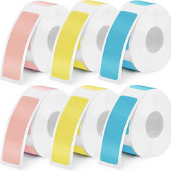 Lexi 12×22 Label Printing Paper 15×30 12*40 Suitable for Detong P0 Label Printer P11 P12 P15 Four-Proof Thermal Label Paper Waterproof Tear-Resistant Self-Adhesive Label Stickers