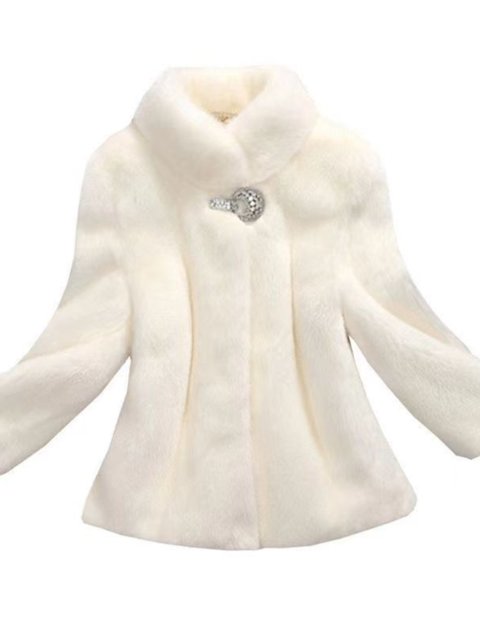 Mom fur coat Korean casual mink fur top thickened warm slim fit large size mink coat