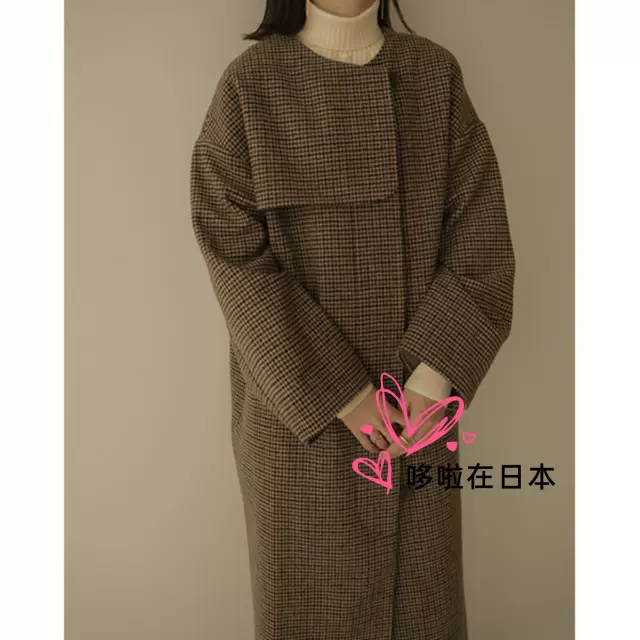 日本代購拼郵包稅eaphi 外套SOFT WOOL TAILOR COAT
