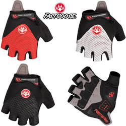 Fastgoose 2024 Short Finger Half-Finger Cushioning Cycling Gloves for Mountain Biking, Motorcycle, Road Riding, Downhill Riding
