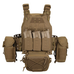 New Multifunctional Quick-Release Tactical Protective Vest with Dual Quick-Release Designs for Waist and Shoulders, Field Cs Carry-On Vest
