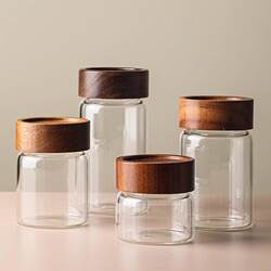 Mini Glass Bottle for Storing Agarwood, Small Sealed Jar for Food-Grade Travel Tea Packaging, Empty Bottle