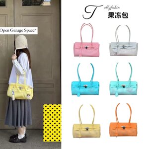 
Jellyfirkin Kelly bag new horizontal jelly bag shoulder bag multi-color optional waterproof beach bag