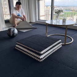 Carpet for Bedroom, Living Room, Bedside Rug, Spliced Carpet, Room Mat, Floor Mat, Foam Floor Mat, Large Area Full Coverage